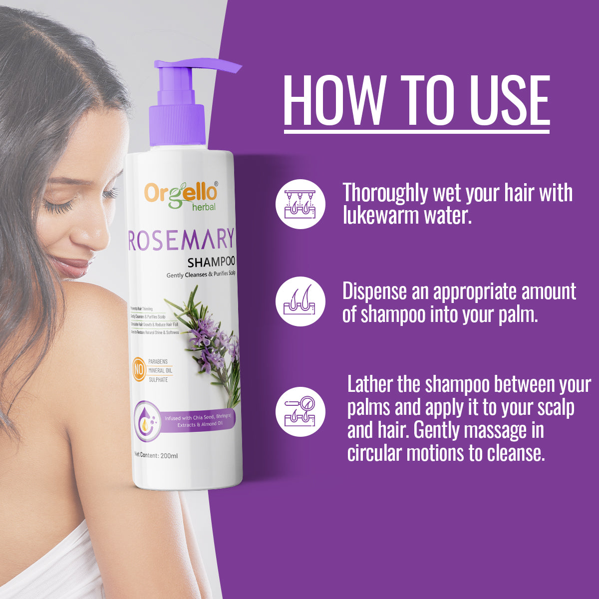 Rosemary Conditioner - 200ml