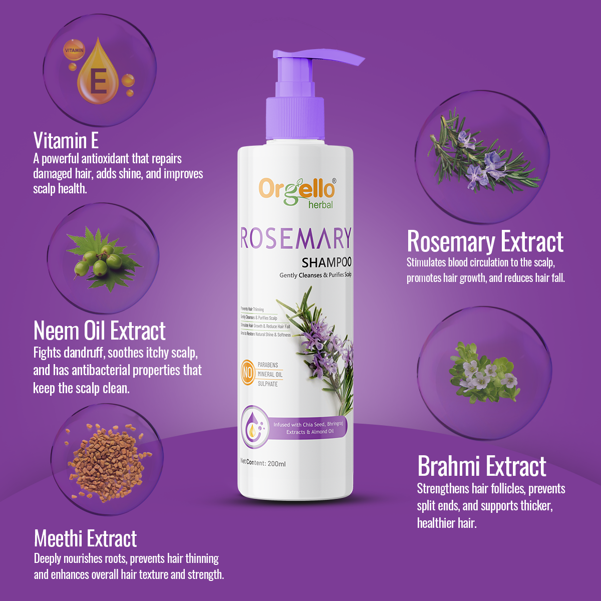 Rosemary Conditioner - 200ml