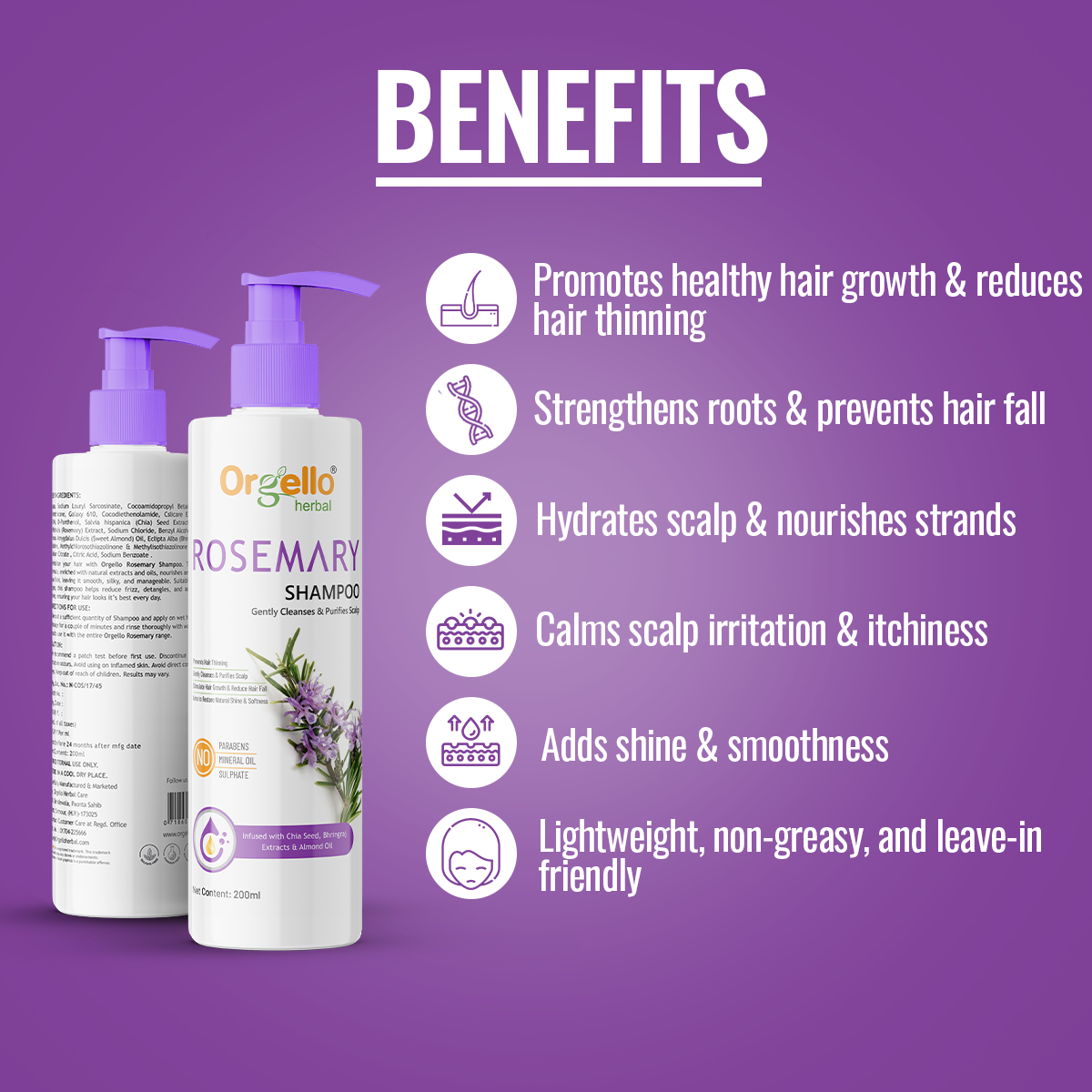 Rosemary Conditioner - 200ml