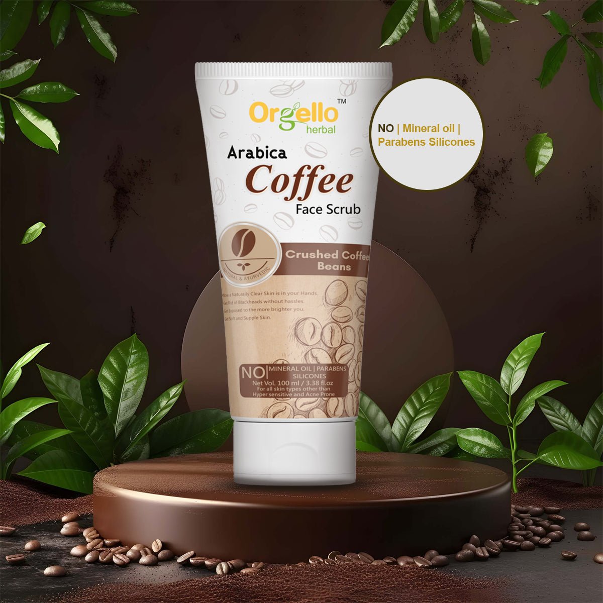 Arabica coffee Face Scrub - simple