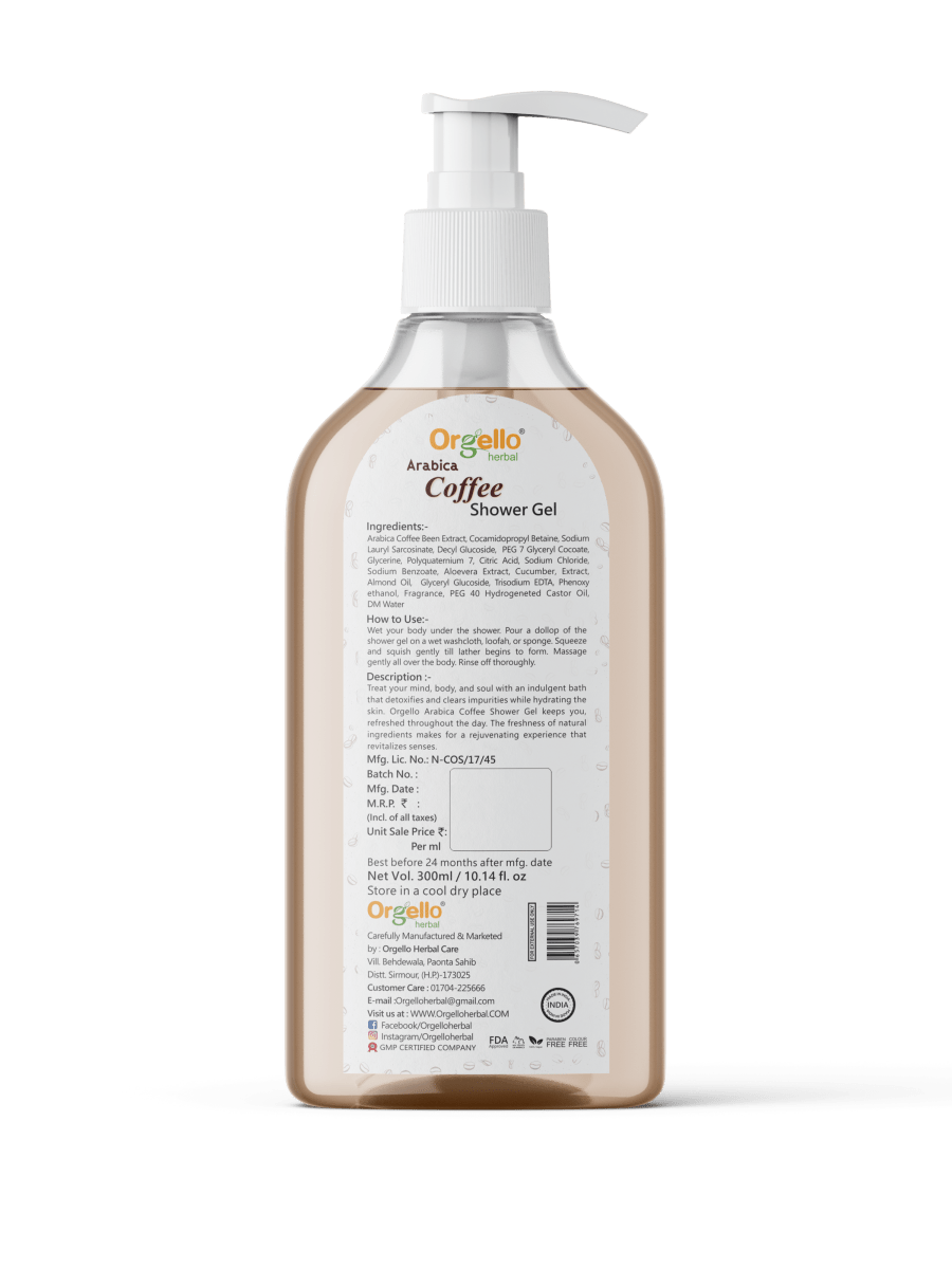 Arabica Coffee Shower Gel - 300ml - simple
