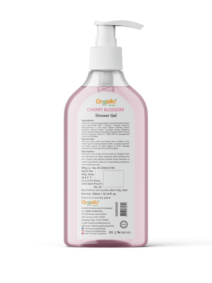 Cherry Blossom Shower Gel - 300ml - simple