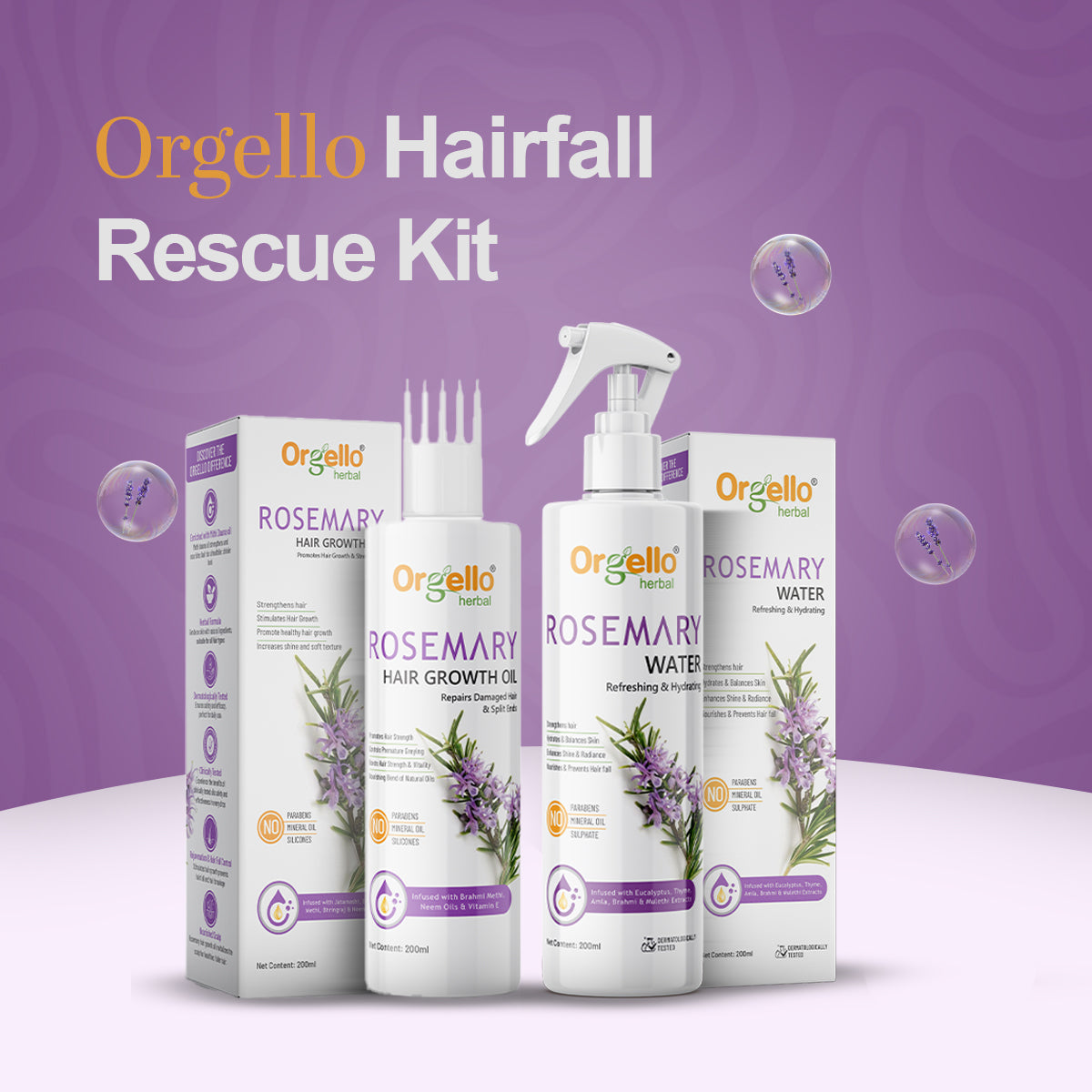 Orgello Hairfall Rescue Kit