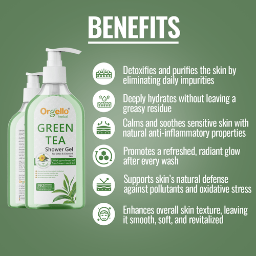 Green Tea Shower Gel - 300ml