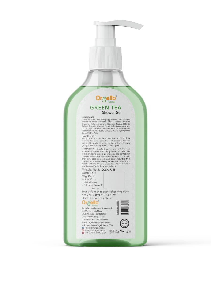 Green Tea Shower Gel - 300ml - simple