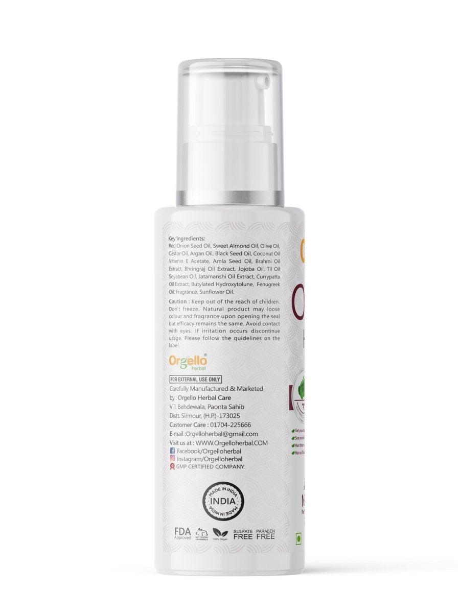 Onion Hair Oil with Vitamin E - 200ml - simple