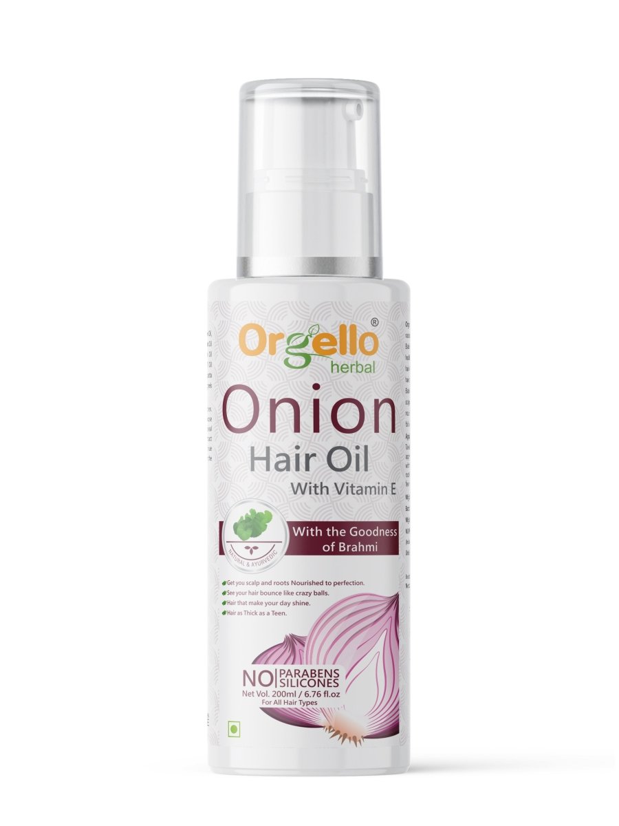 Onion Hair Oil with Vitamin E - 200ml - simple
