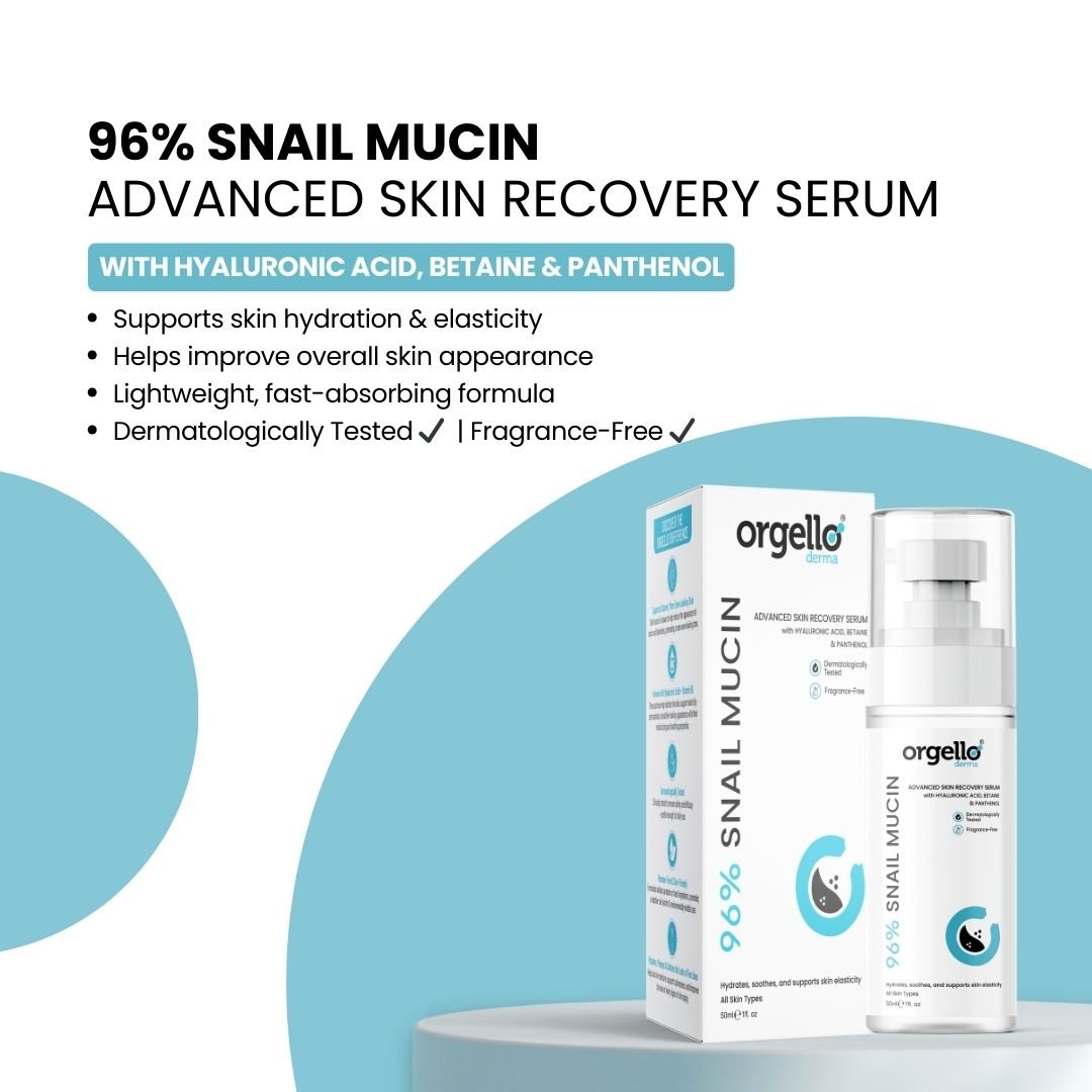 Orgello Derma 96% Snail Mucin Advanced Skin Recovery Serum - simple