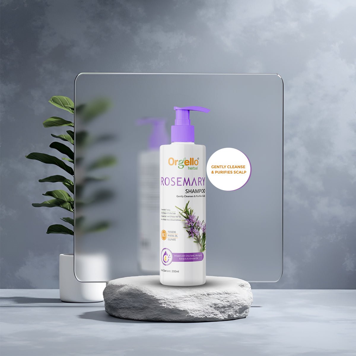 Rosemary Shampoo - 200ml - simple